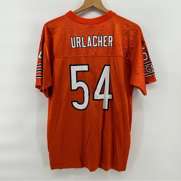 Reebok Chicago Bears Brian Urlacher Football Jersey #54 Orange Youth XL 18/20 - Picture 6 of 6